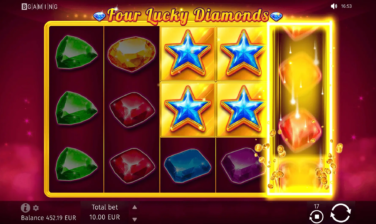 Four Lucky Diamonds