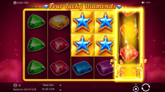 Four Lucky Diamonds
