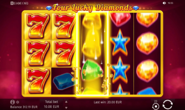 Four Lucky Diamonds