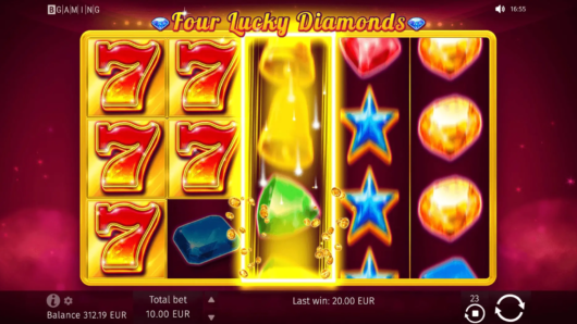 Four Lucky Diamonds