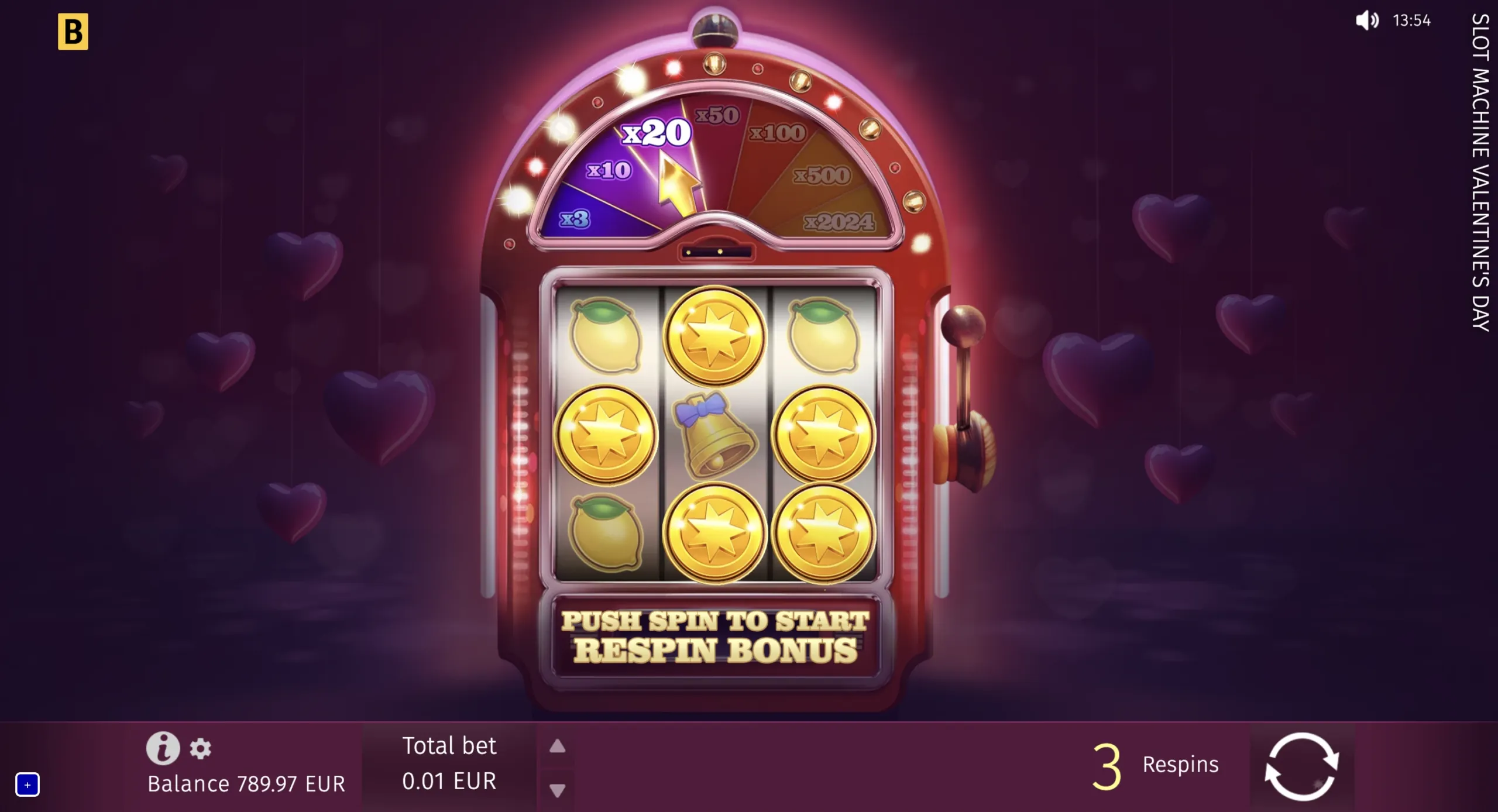 Slot Machine St.Valentine