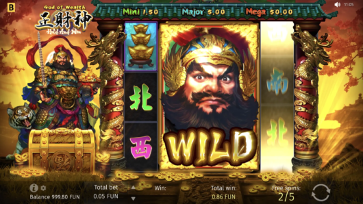 God of Wealth Hold And Win