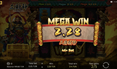 God of Wealth Hold And Win
