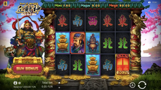 God of Wealth Hold And Win