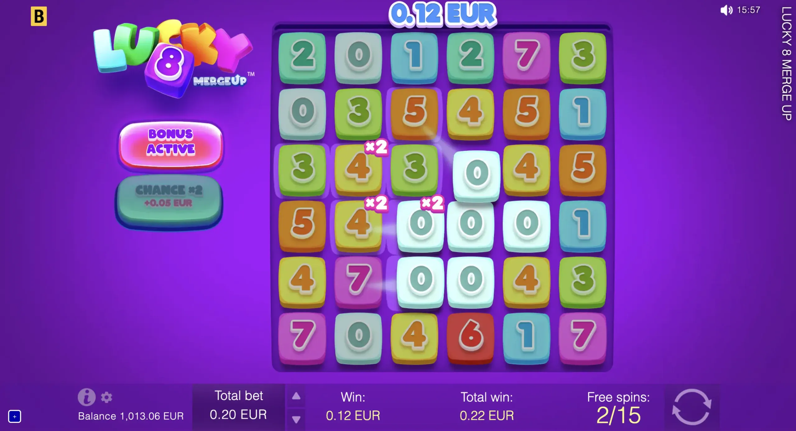 Lucky 8 Merge Up™