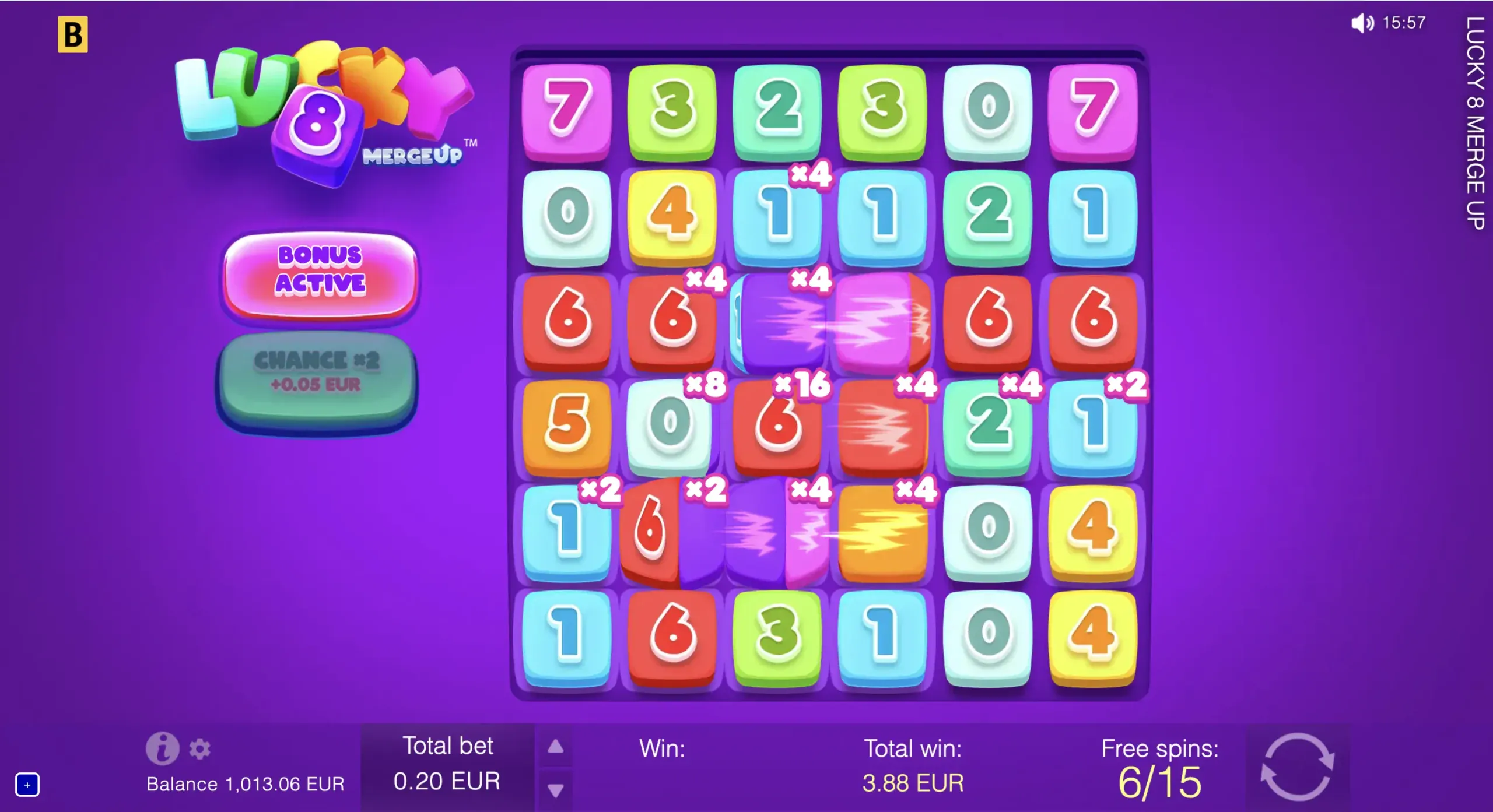 Lucky 8 Merge Up™