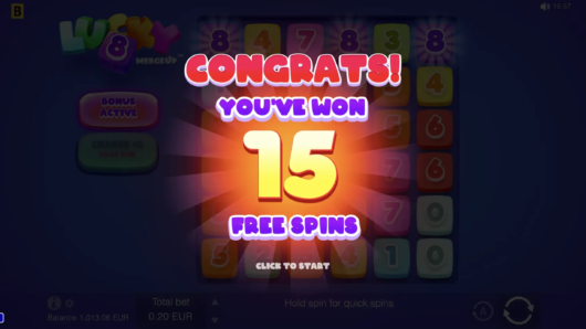 Lucky 8 Merge Up™