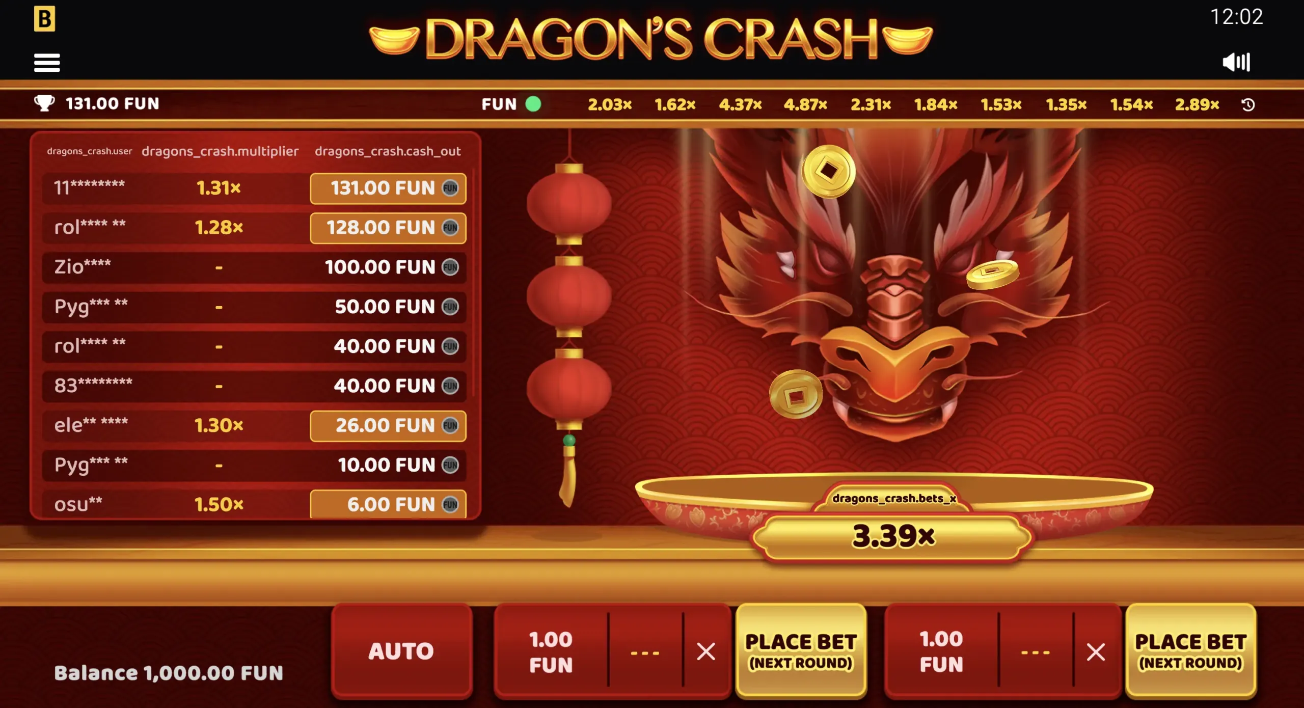 Dragon’s Crash