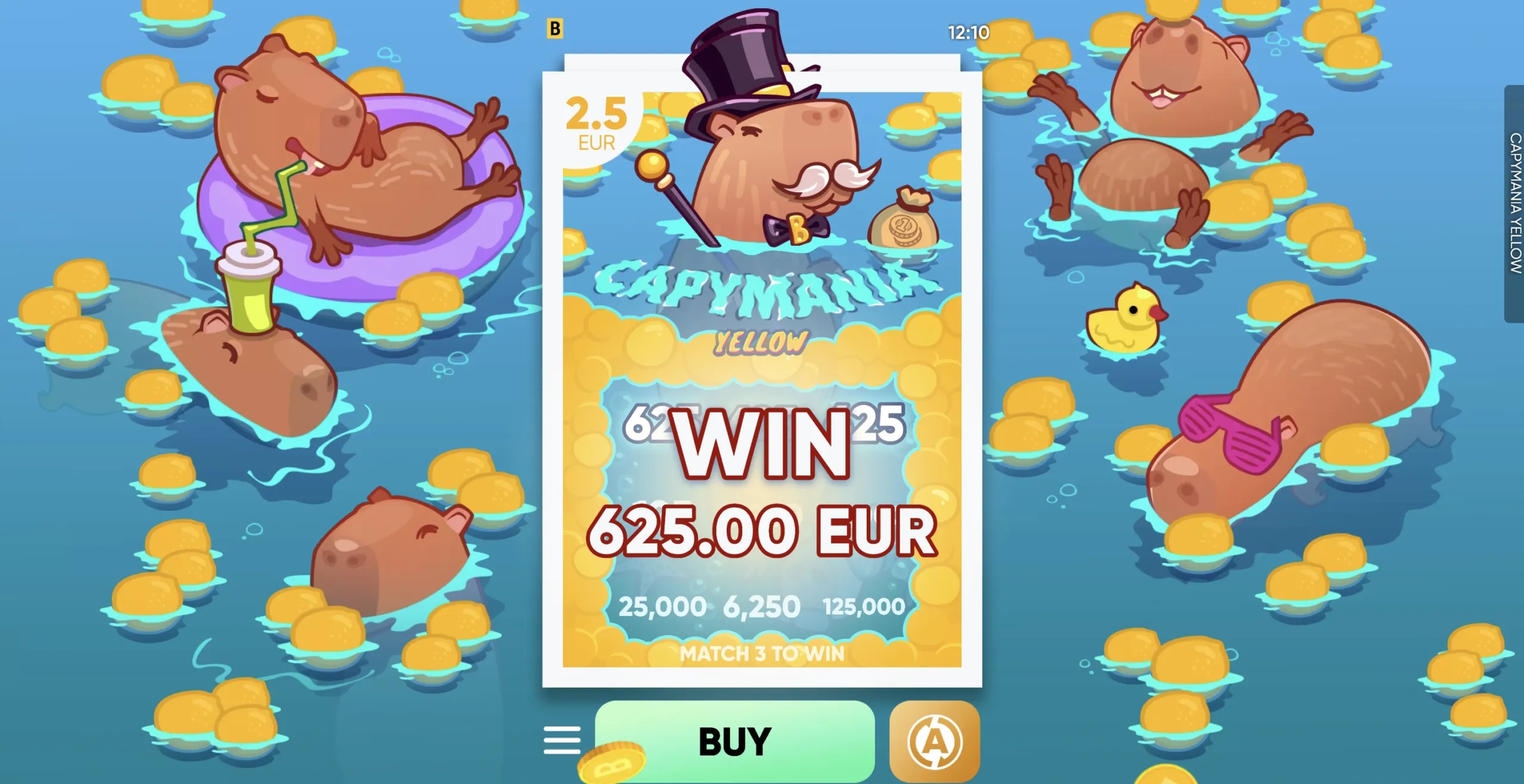 Capymania Yellow