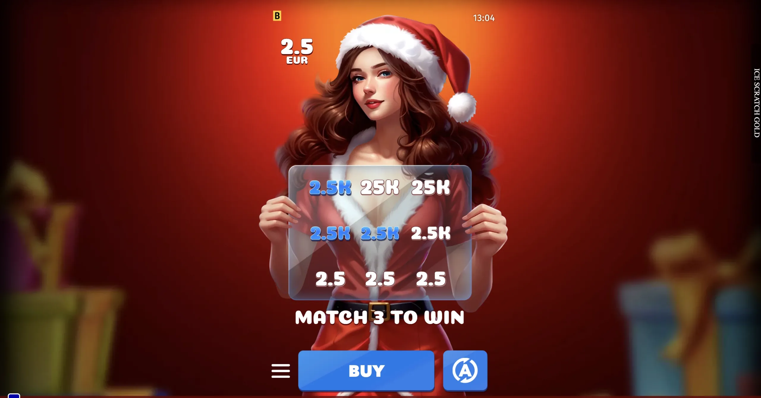 Ice Scratch Gold