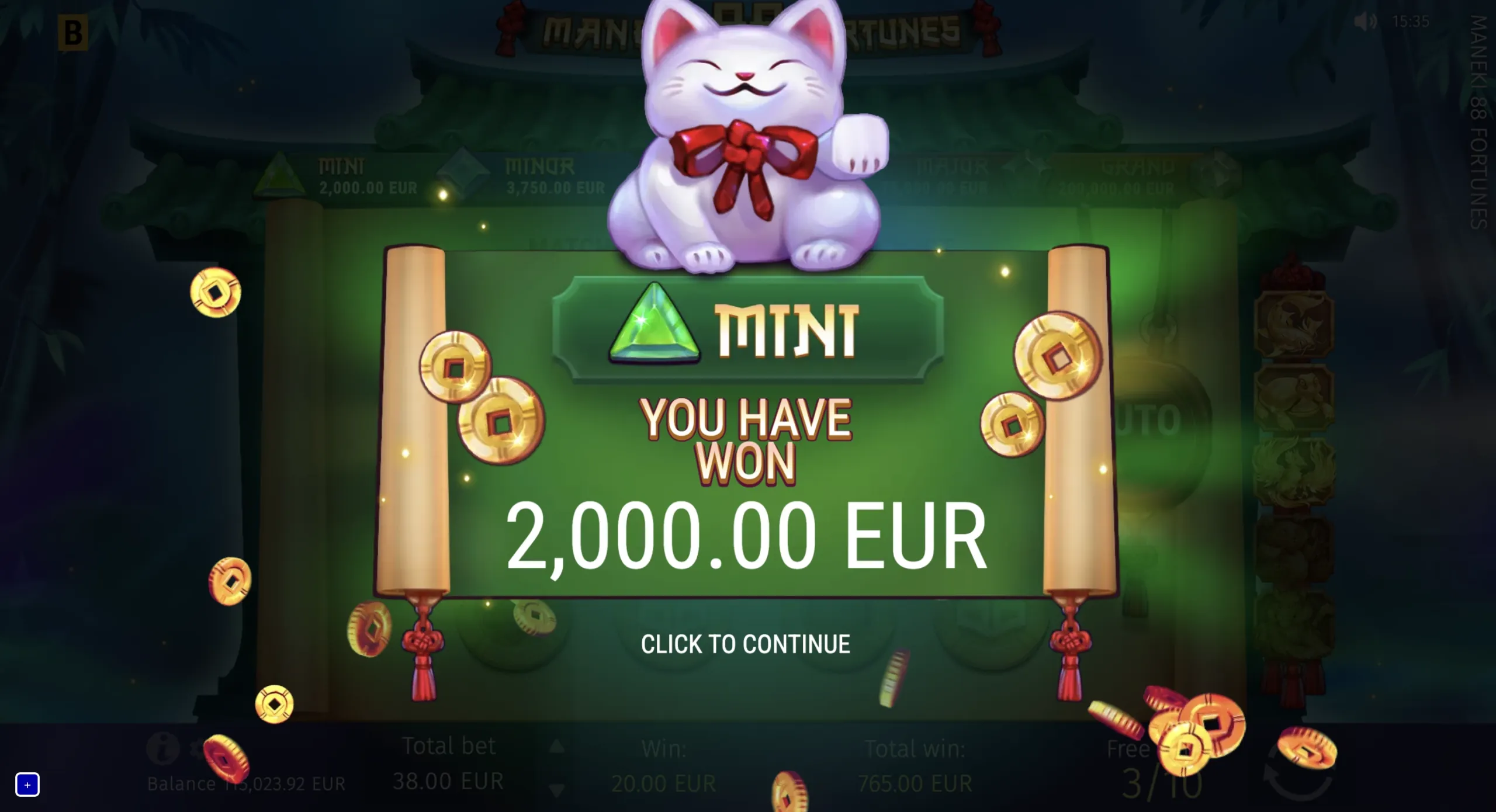 Maneki 88 Fortunes