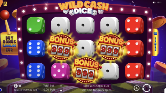 Wild Cash Dice