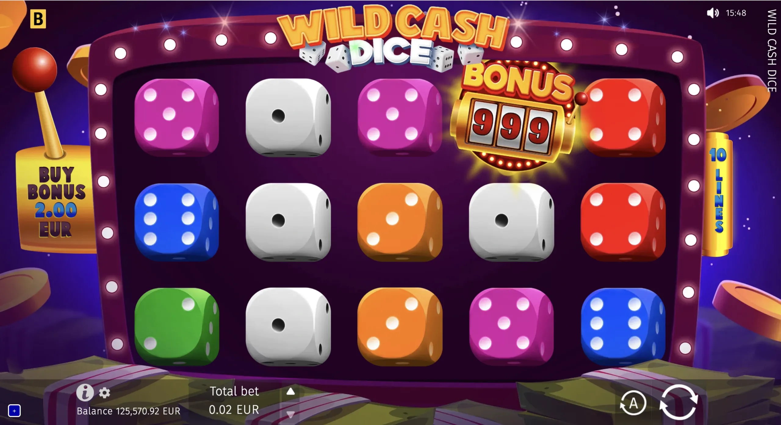 Wild Cash Dice