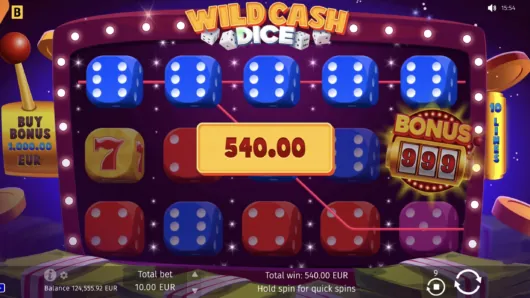 Wild Cash Dice