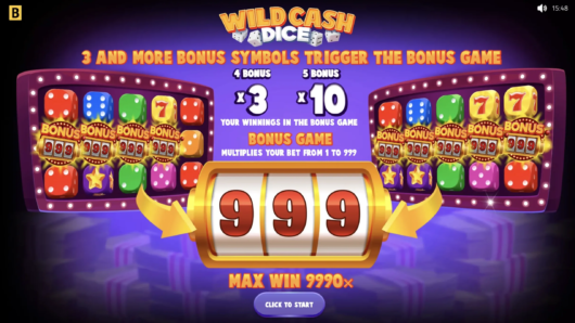Wild Cash Dice