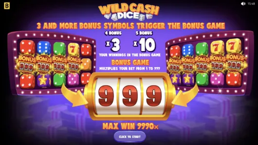 Wild Cash Dice