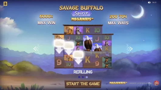 Savage Buffalo Spirit MEGAWAYS™