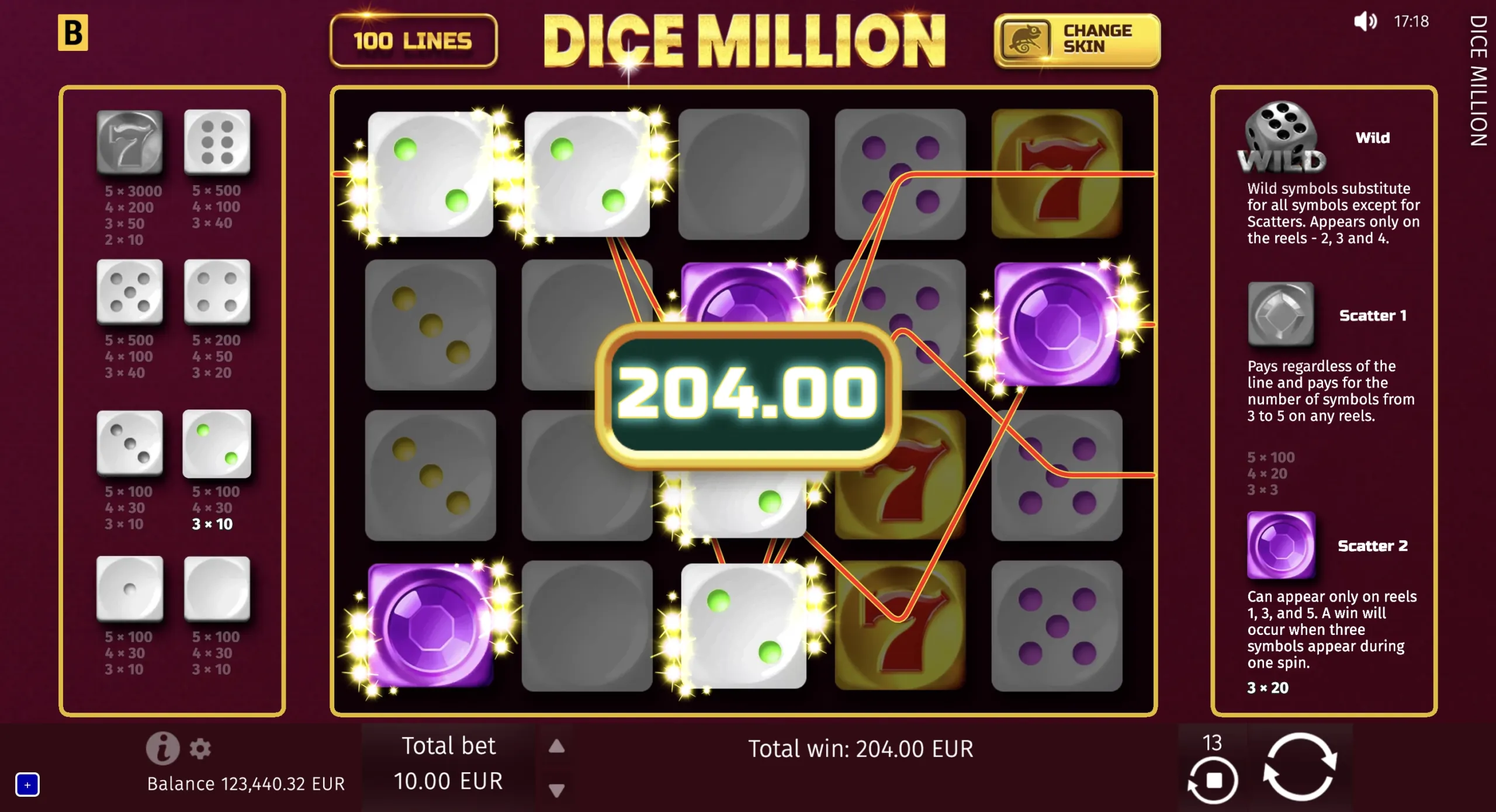 Dice Million