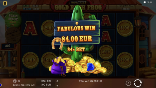 Gold Rush Frog