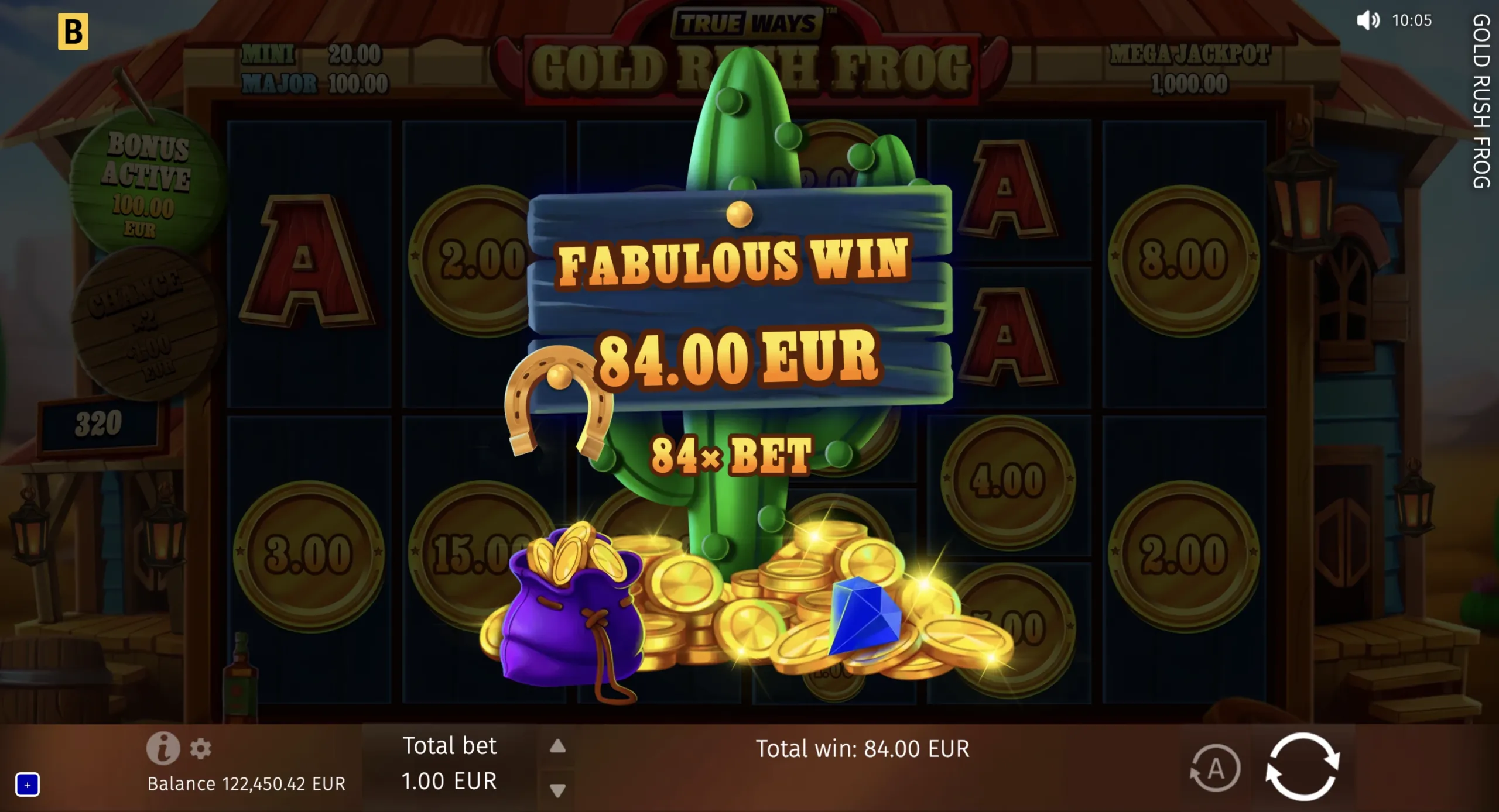 Gold Rush Frog