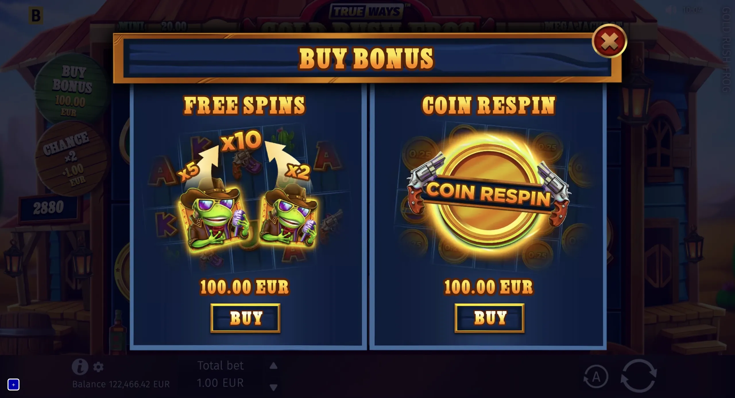 Gold Rush Frog