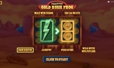Gold Rush Frog