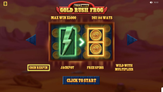 Gold Rush Frog