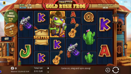 Gold Rush Frog