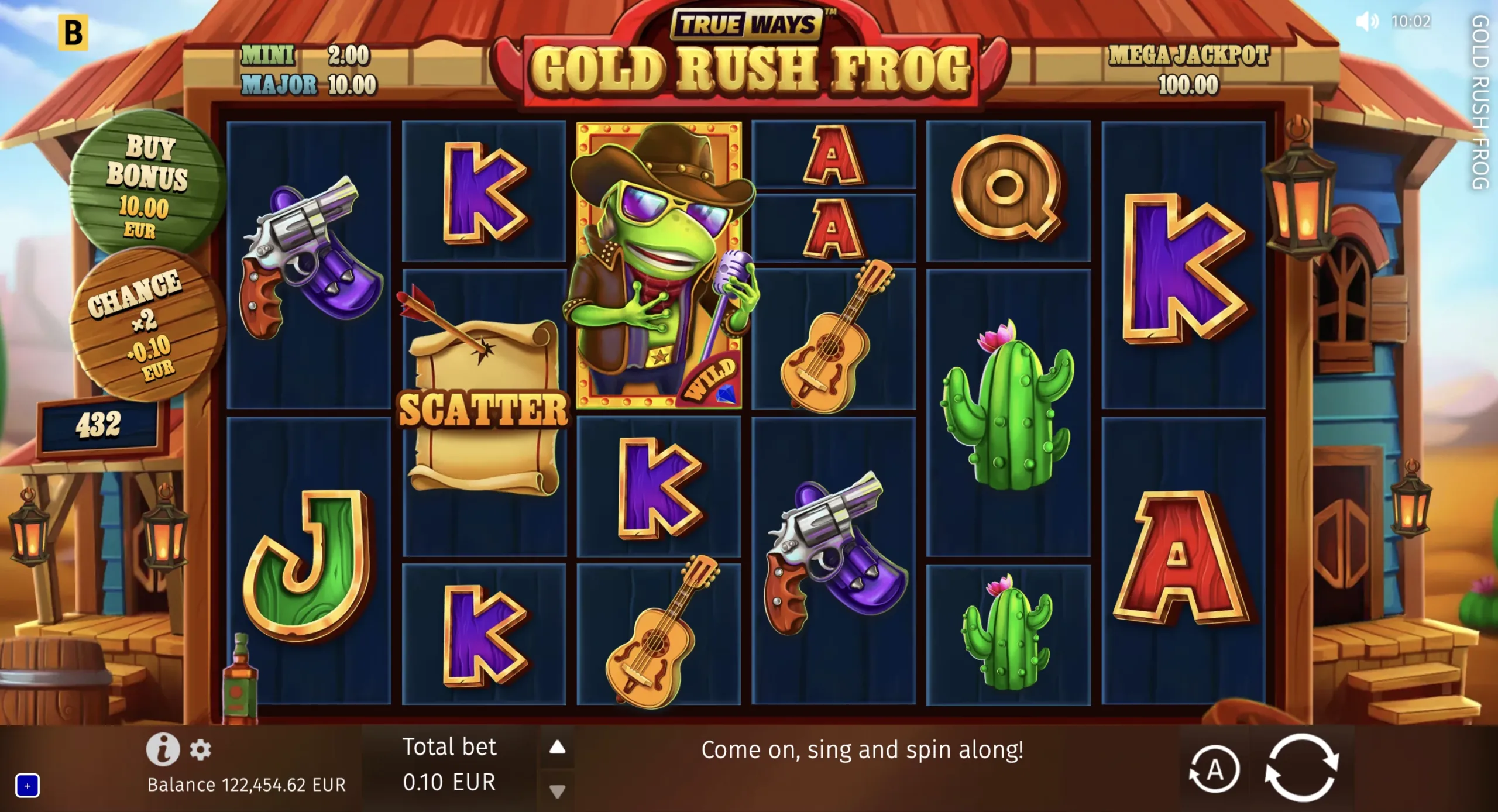 Gold Rush Frog