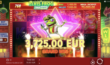 Elvis Frog TRUEWAYS