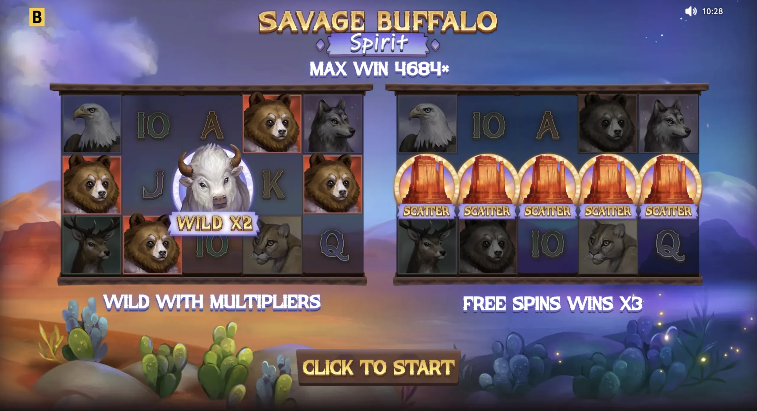 Savage Buffalo Spirit