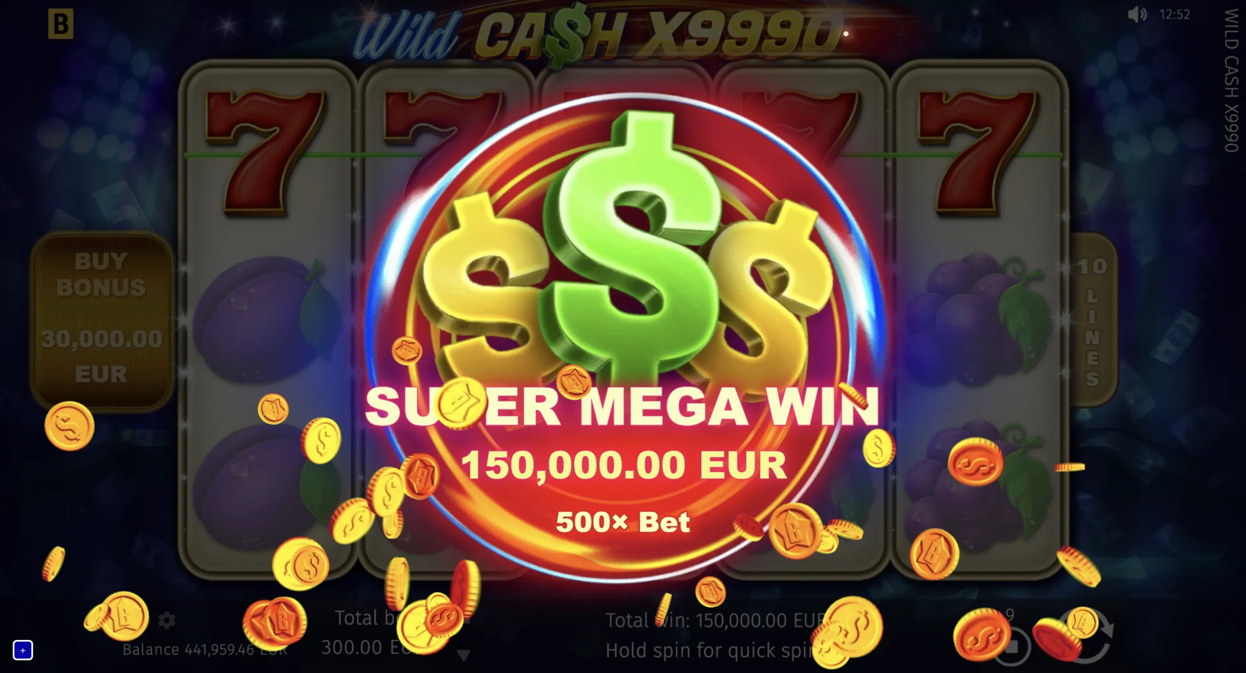 Wild Cash x9990