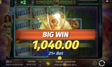 WBC Ring Of Riches