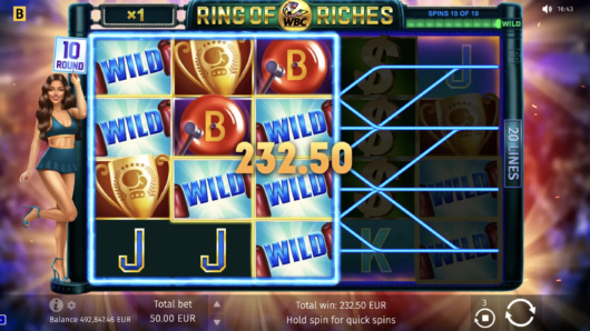 WBC Ring Of Riches