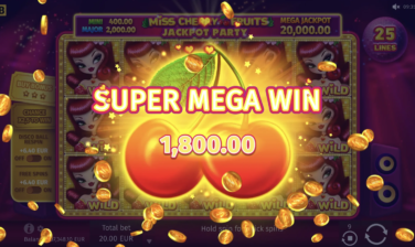Miss Cherry Fruits Jackpot Party