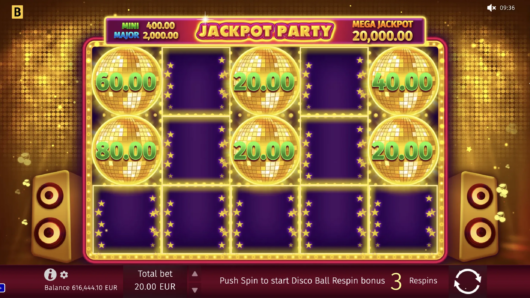 Miss Cherry Fruits Jackpot Party