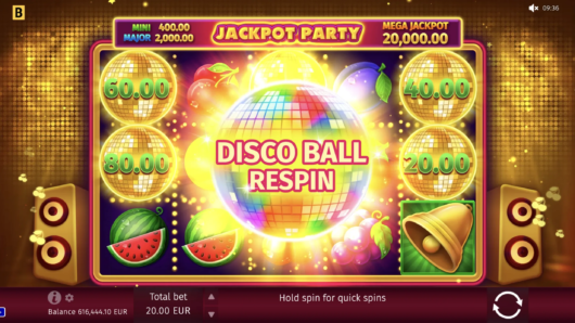Miss Cherry Fruits Jackpot Party