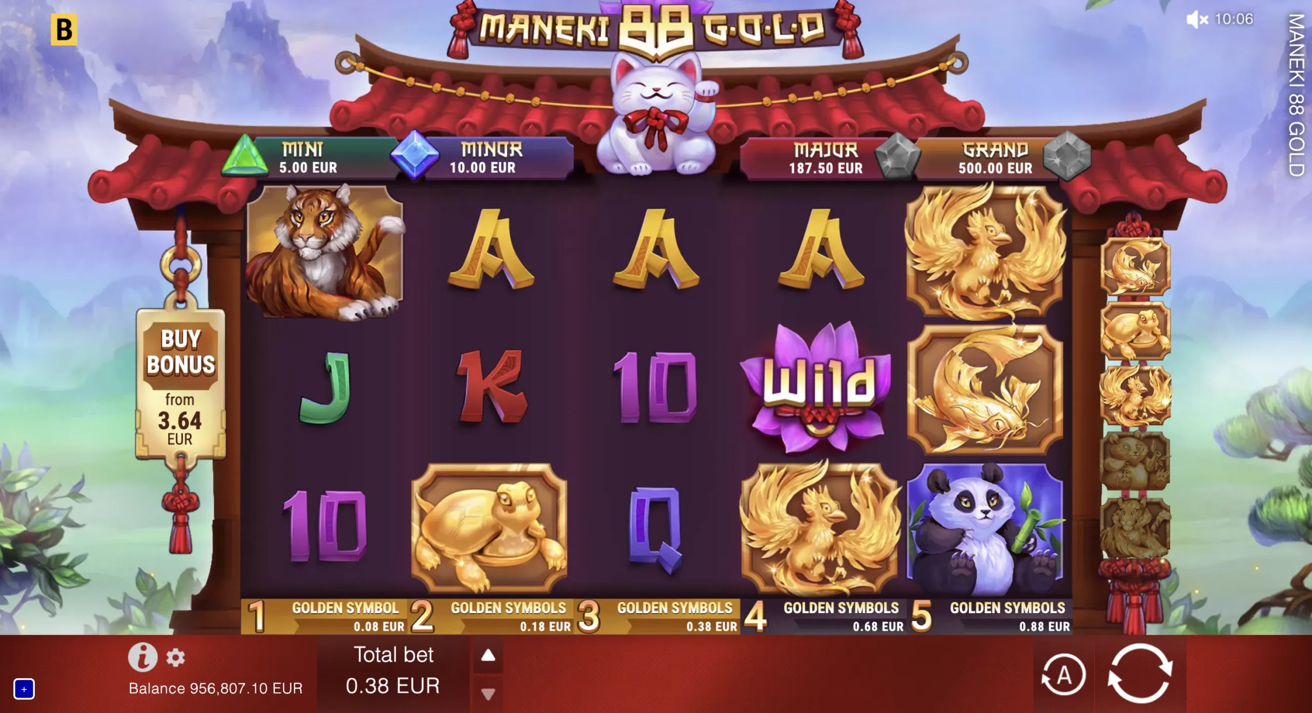 Maneki 88 Gold