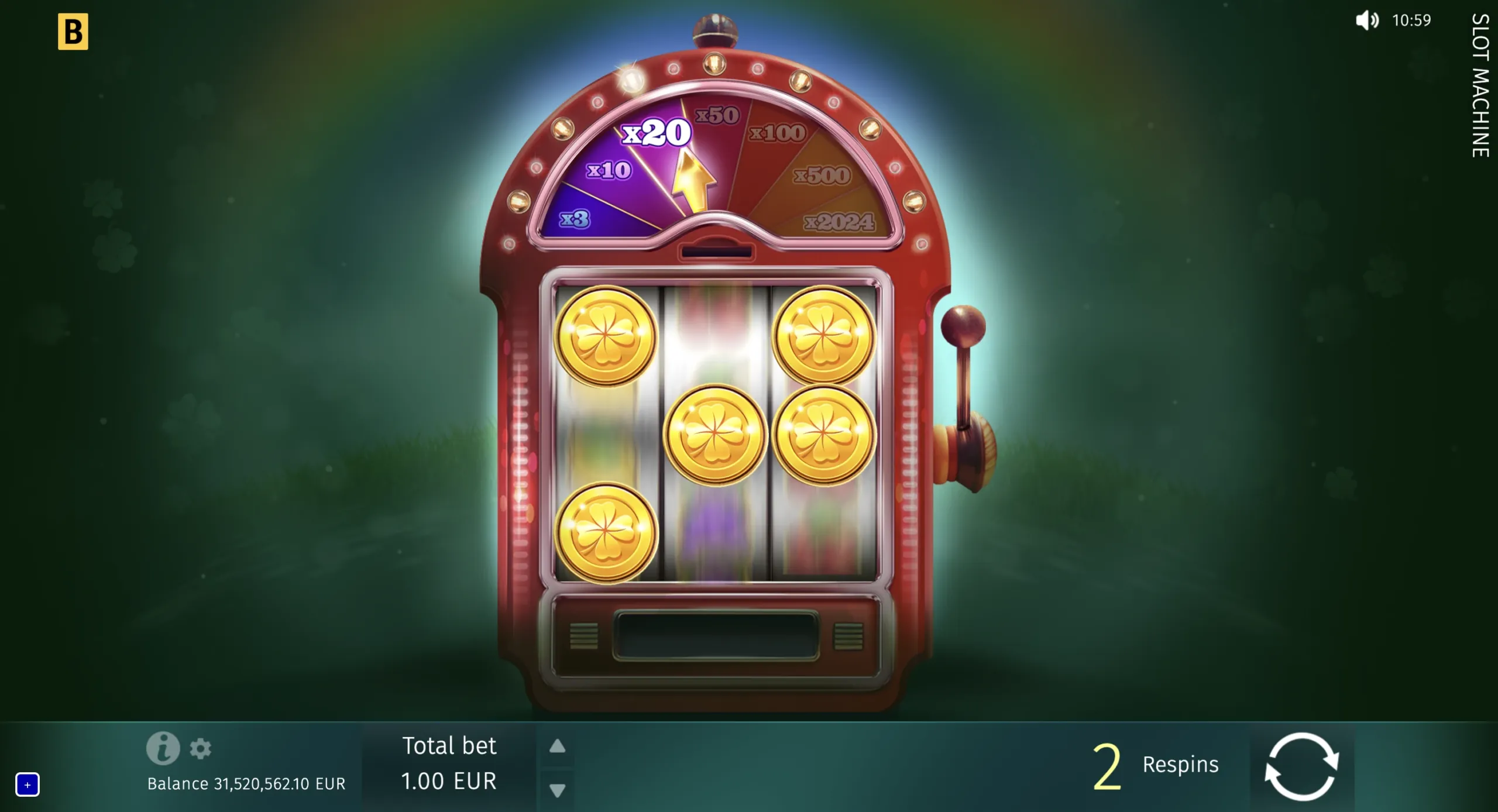 Slot Machine St. Patrick