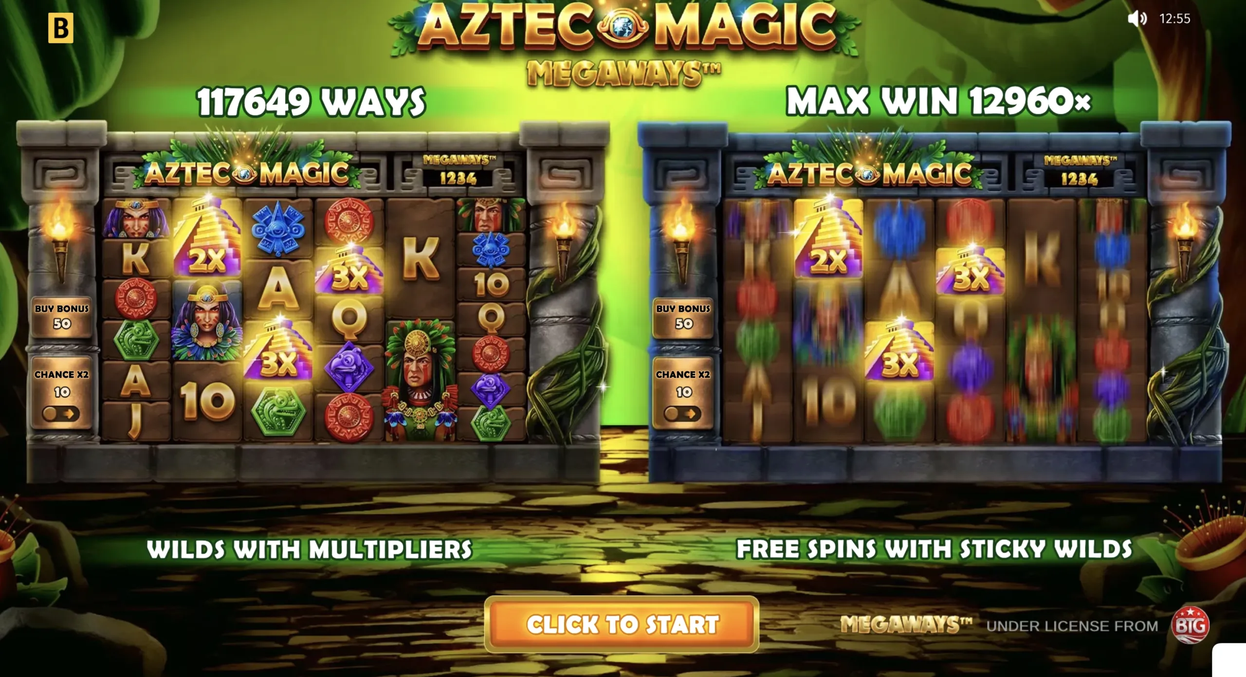 Aztec magic megaways™