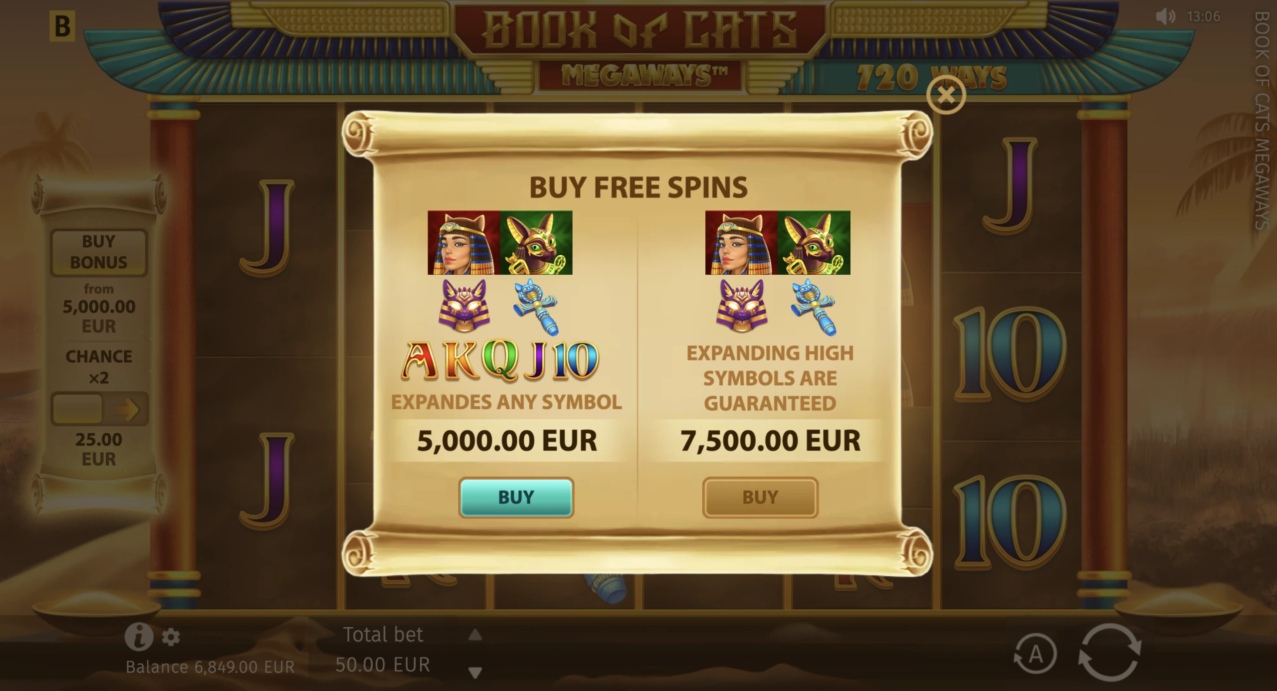 Book of Cats MEGAWAYS™