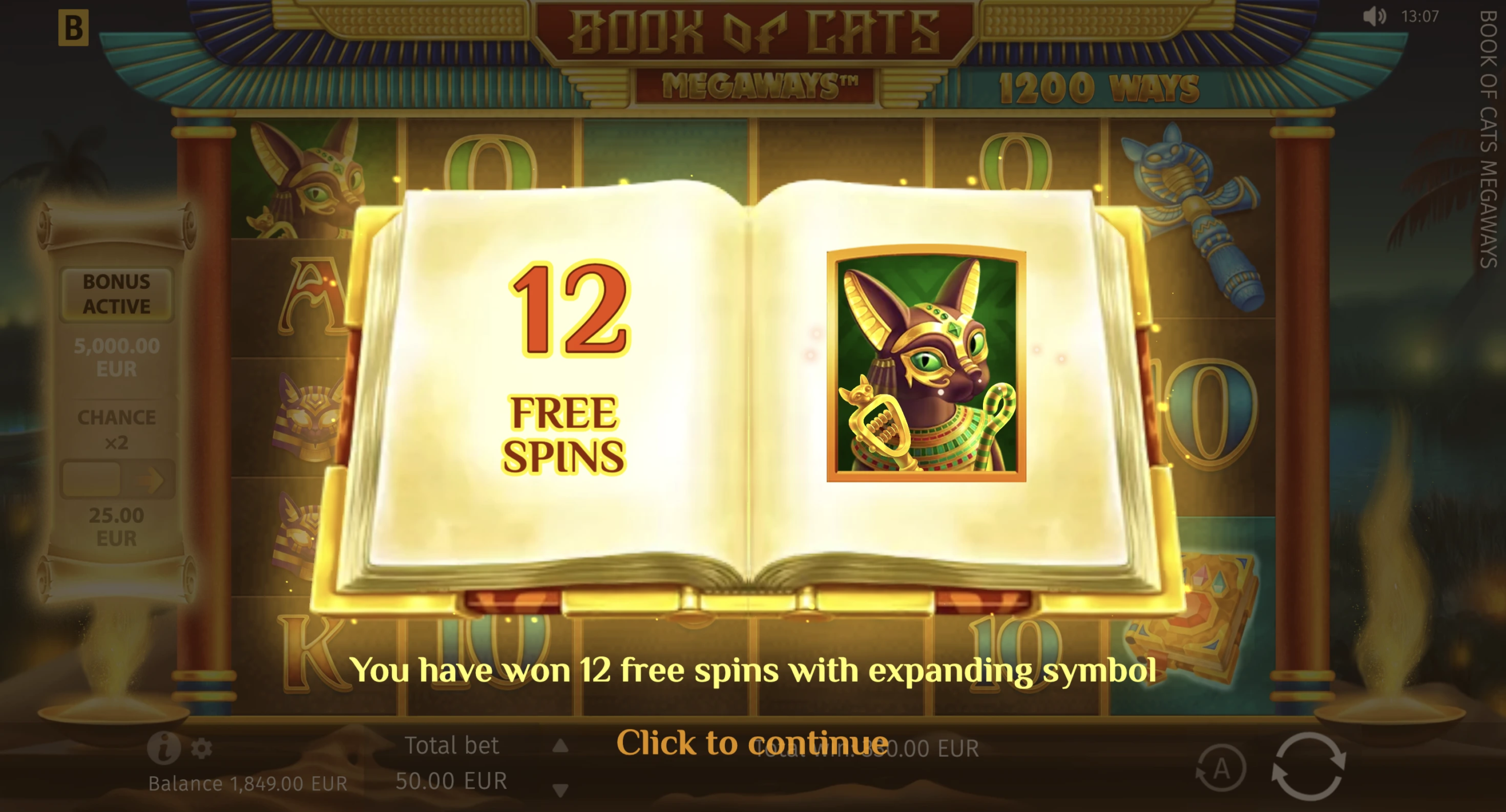 Book of Cats MEGAWAYS™