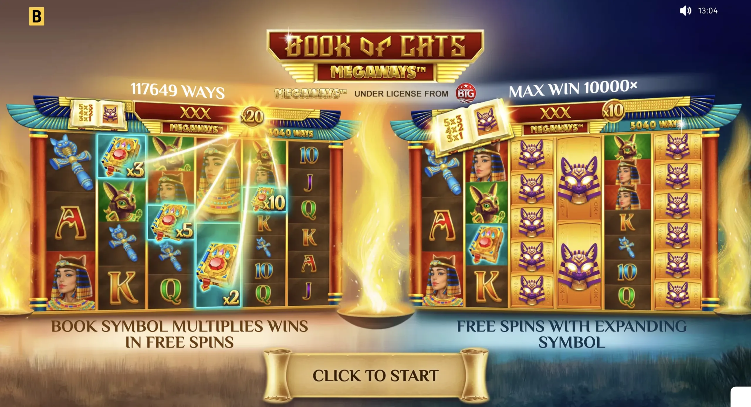 Book of Cats MEGAWAYS™
