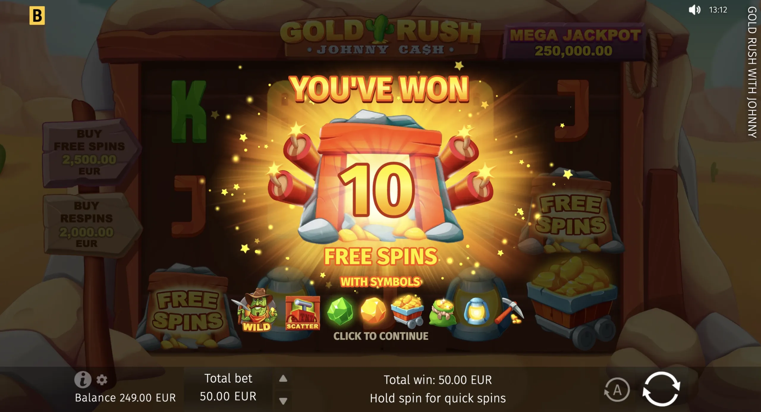 Gold Rush – Johnny Cash