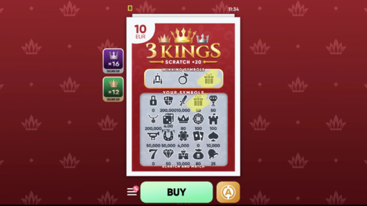 3 Kings Scratch