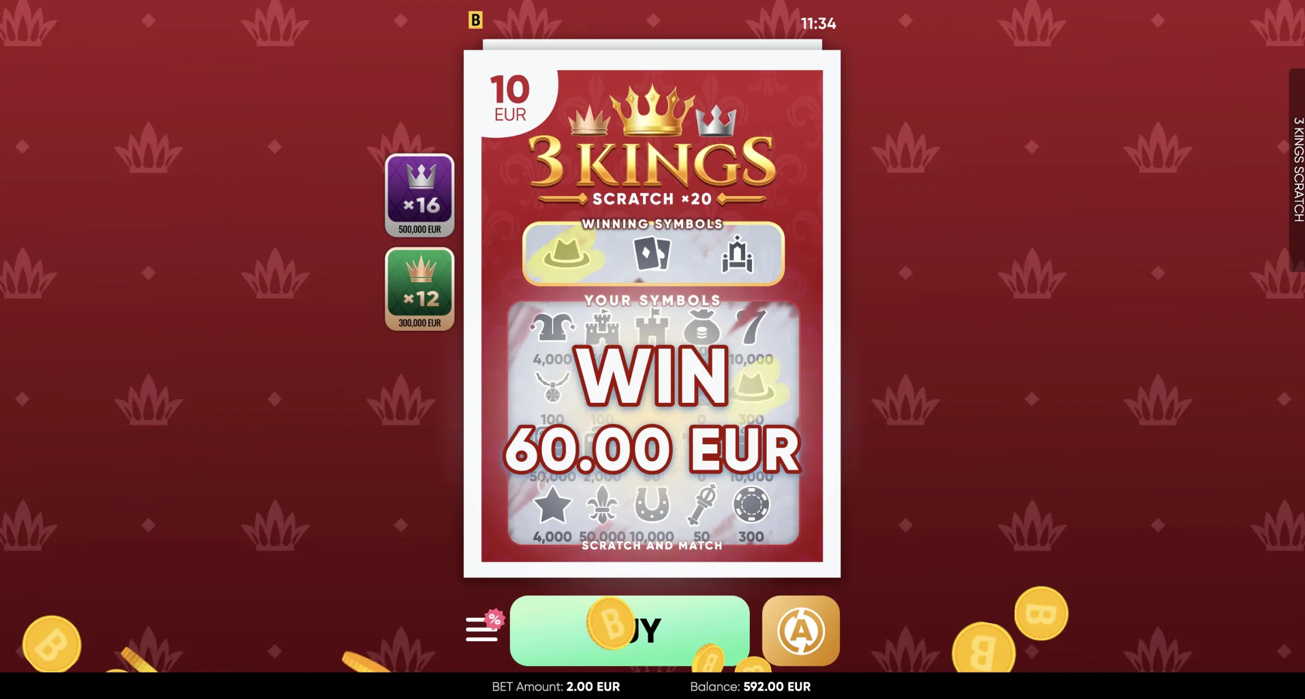 3 Kings Scratch