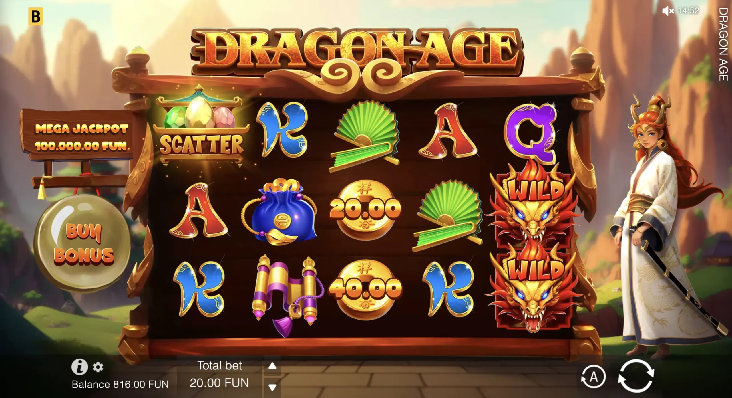 Dragon Age Hold & Win