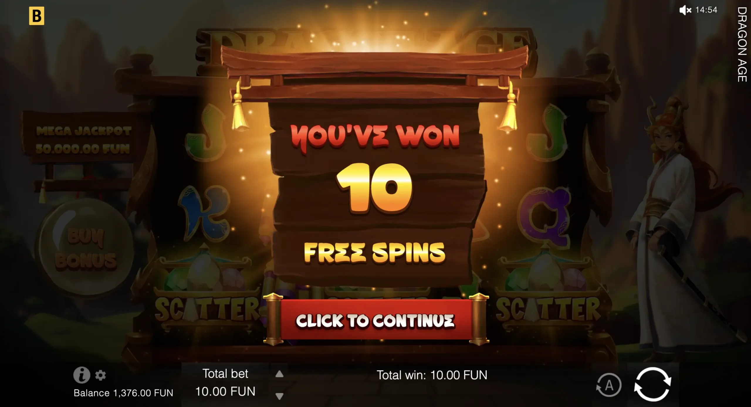 Dragon Age Hold & Win