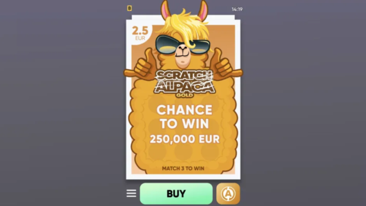 Scratch Alpaca Gold