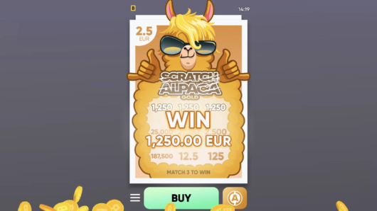 Scratch Alpaca Gold